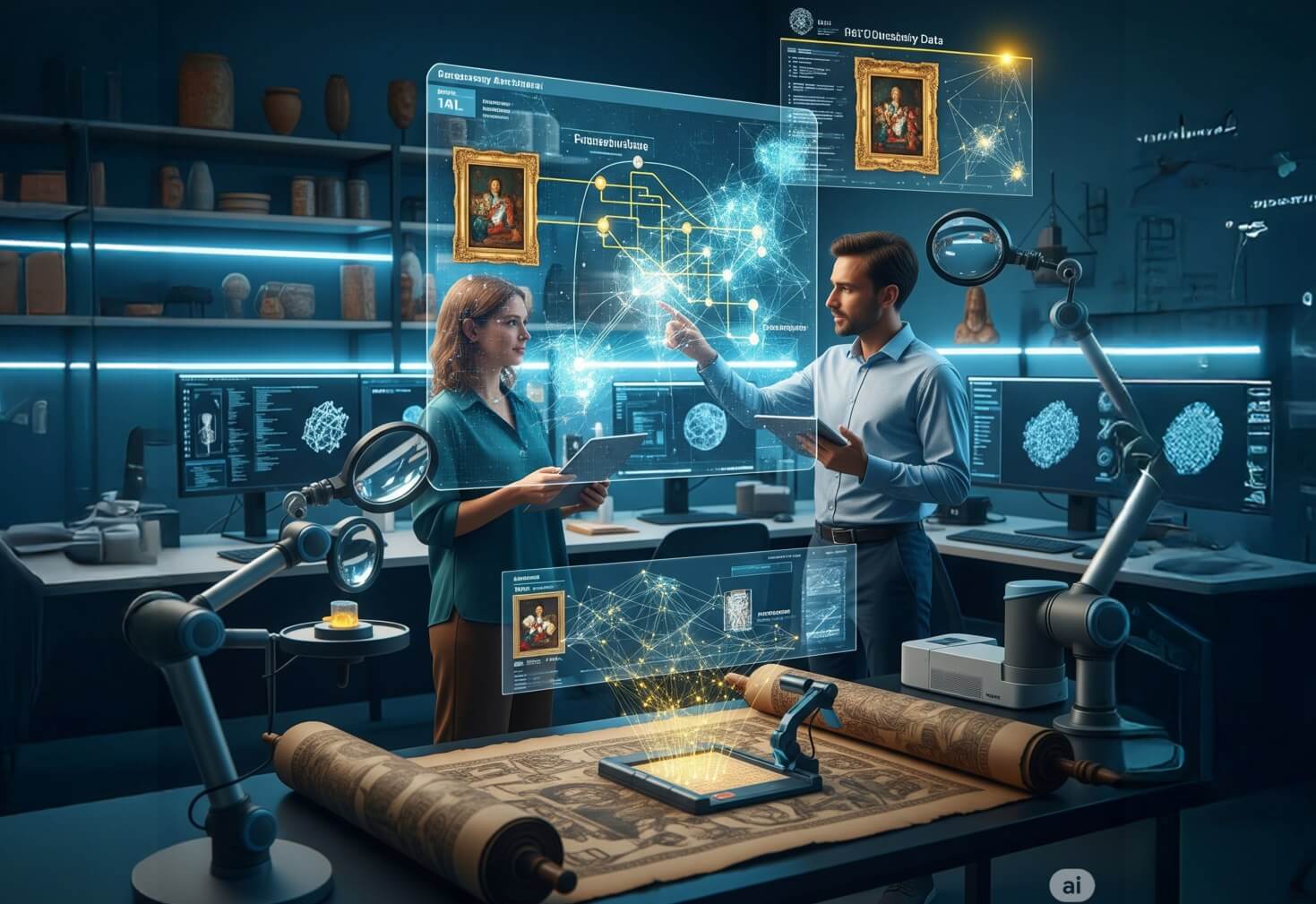 Wie KI die Museen von morgen gestaltet